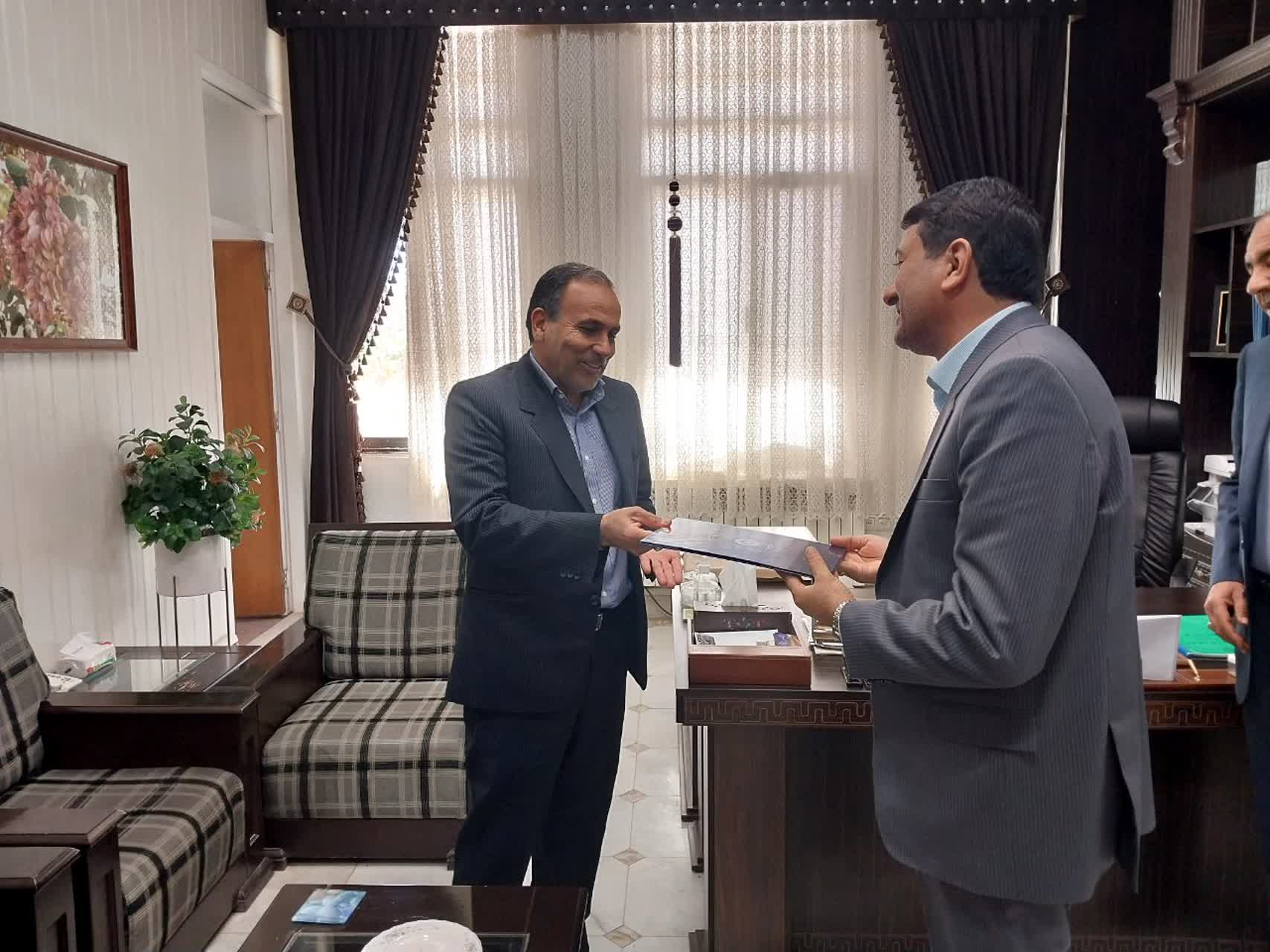 دیدار صمیمانه رییس بهزیستی رفسنجان با مسئولین اجرایی این شهرستان