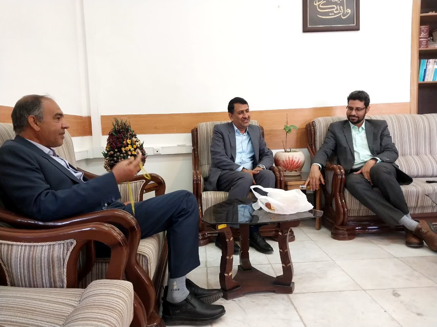 دیدار صمیمانه رییس بهزیستی رفسنجان با مسئولین اجرایی این شهرستان