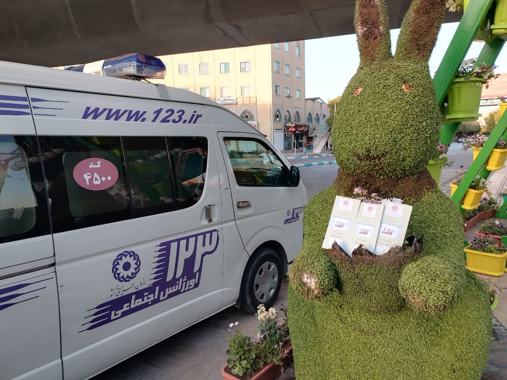 فعالیت چشمگیر کارشناسان ومددکاران اورژانس اجتماعی بهزیستی استان کرمان در ایام نوروز