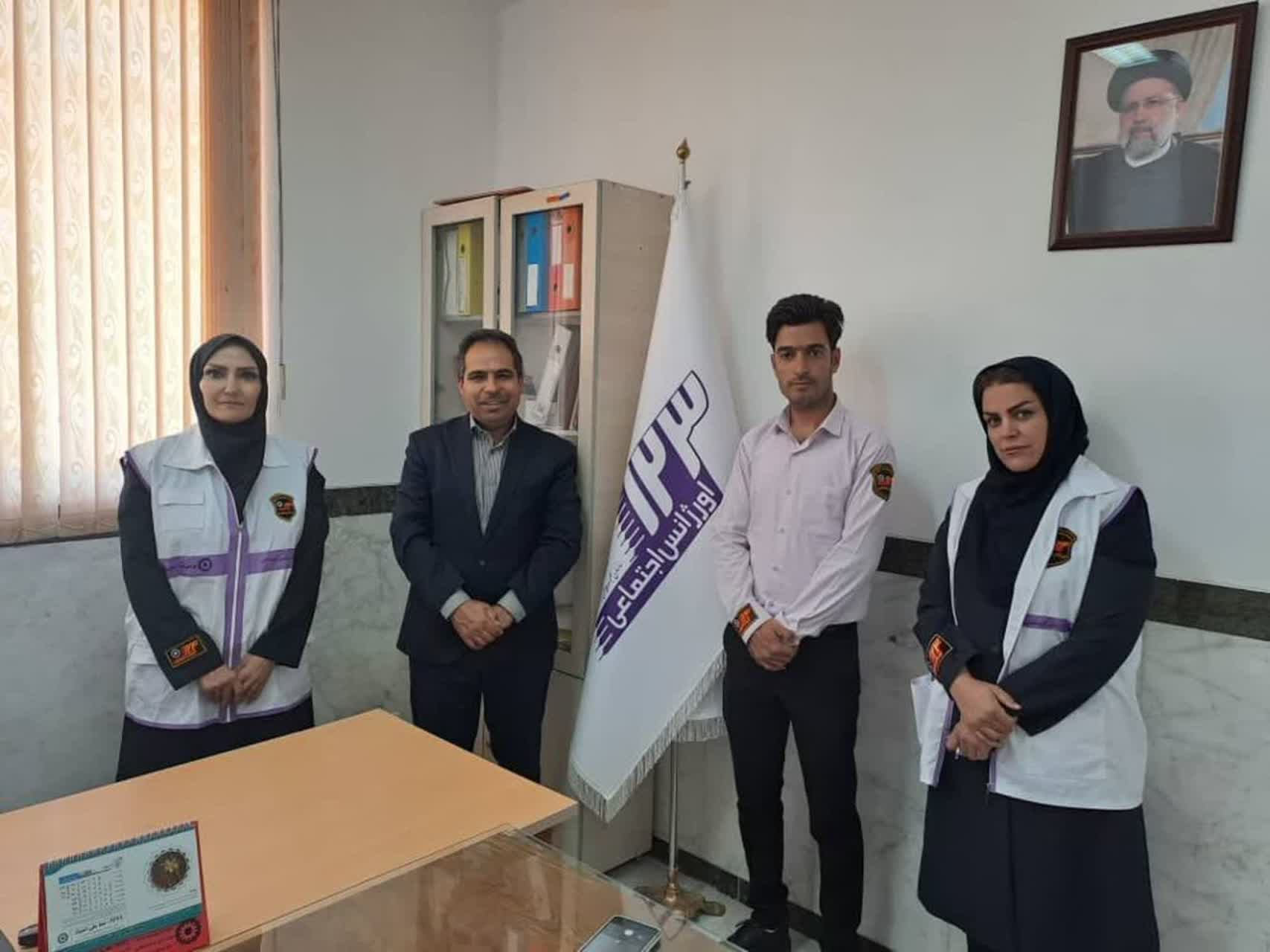 بازدید سرزده معاون امور اجتماعی بهزیستی کرمان از مراکز زرند