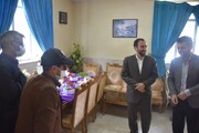 دیدار مدیرکل بهزیستی استان کرمانشاه با هنرمند پیشکسوت استان