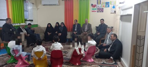 دیدار صمیمی مدیر کل بهزیستی مازندران با فرزندان مرکز  نگهداری آل طاها شهرستان نکا