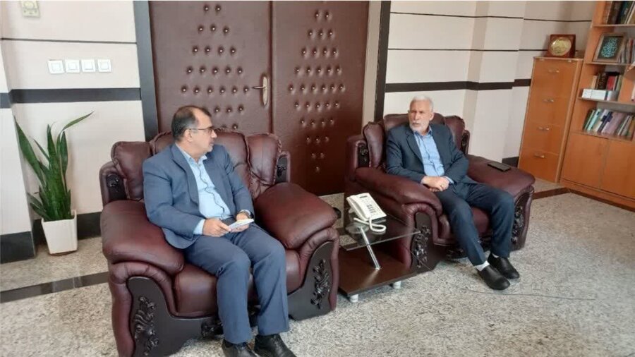 دیدارهای نوروزی مدیر کل با معاونین استانداری