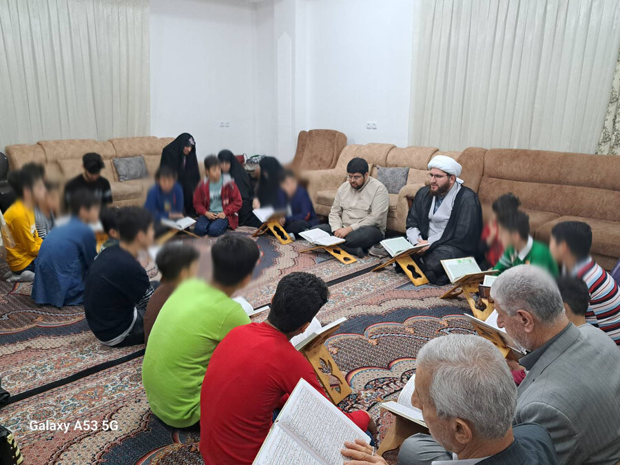 رودسر | برگزاری برنامه محفل انس با قرآن برای کودکان مرکز نگهداری شبانه روزی امام حسن مجتبی (ع) رودسر