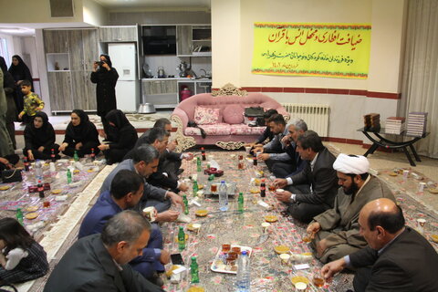 گرزارش تصویری| ضیافت افطار و محفل انس با قرآن در شیرخوارگاه ایلام