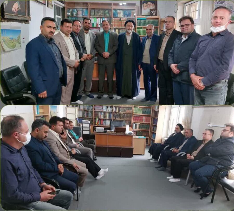 طالقان | رئیس اداره بهزیستی با امام جمعه  شهرستان طالقان دیدار کرد