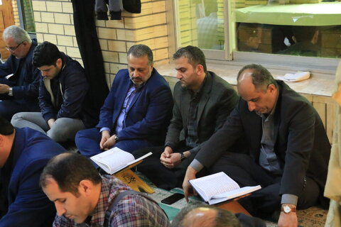 برگزاری محفل انس با قرآن و روضه شهادت حضرت علی(ع) در اداره کل بهزیستی گیلان