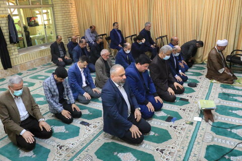 برگزاری محفل انس با قرآن و روضه شهادت حضرت علی(ع) در اداره کل بهزیستی گیلان