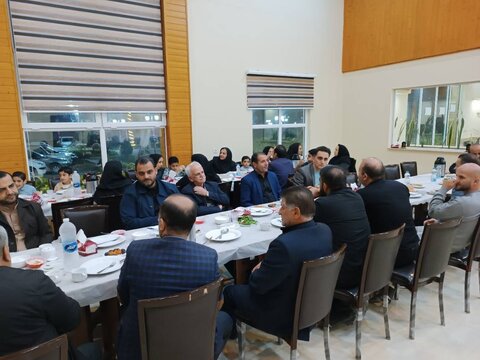 نوشهر|  ضیافت افطاری در جمع فرزندان خانه نگهداری شهرتاش شهرستان نوشهر برگزار شد
