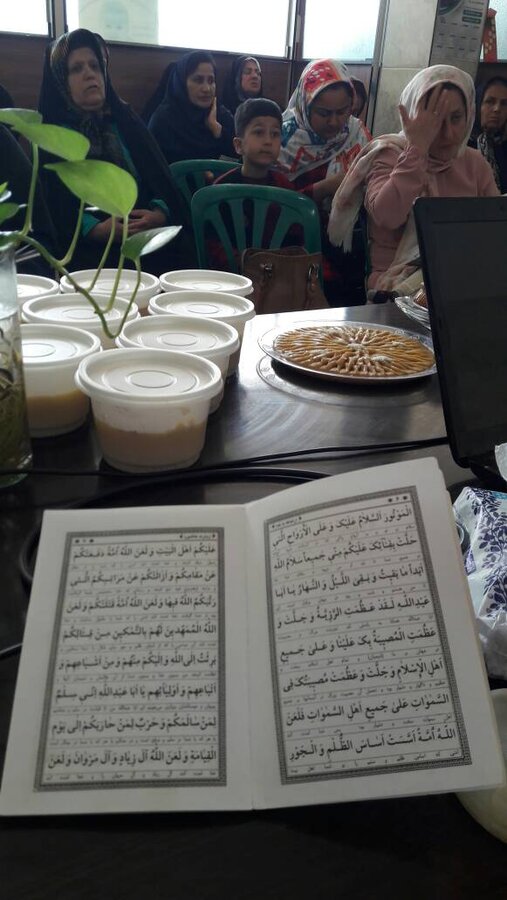 شفت | برگزاری مراسم شهادت حضرت علی(ع) و توزیع اطعام بین مددجویان بهزیستی شفت