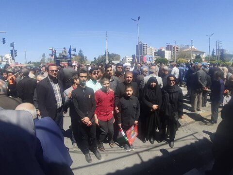 راهپیمایی روز قدس در شهرستان های مازندران