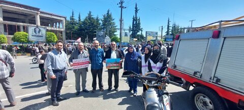 راهپیمایی روز قدس در شهرستان های مازندران