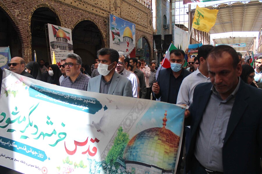 راهپیمایی روز قدس خوزستان