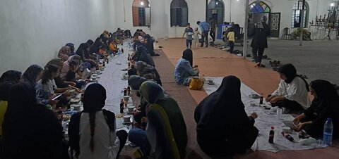 حاجی آباد | برگزاری ضیافت افطار ویژه مددجویان
