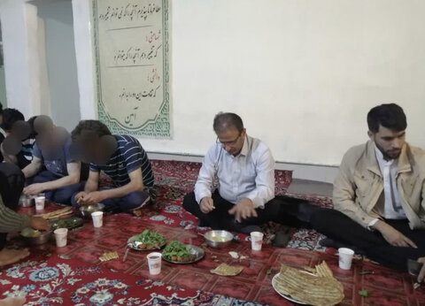 مراسم افطاری در کمپ آرمان رهایی نارنج کرج