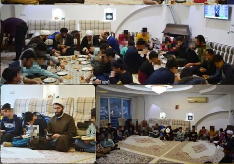 سوادکوه| برگزاری ضیافت افطاری با نوجوانان منطقه کم برخوردار شهر پل سفید