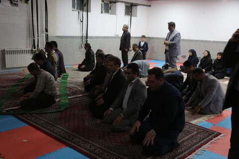 برگزاری مراسم معنویی افطار هیئت ورزشهای نابینایان و کم بینایان استان کردستان