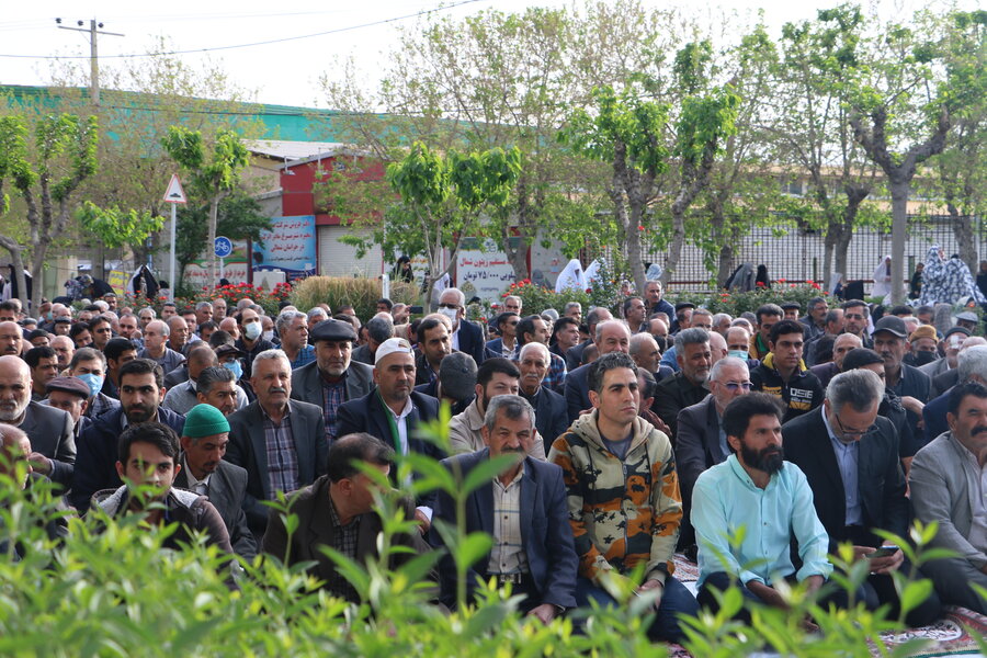 برپایی نماز عید فطر