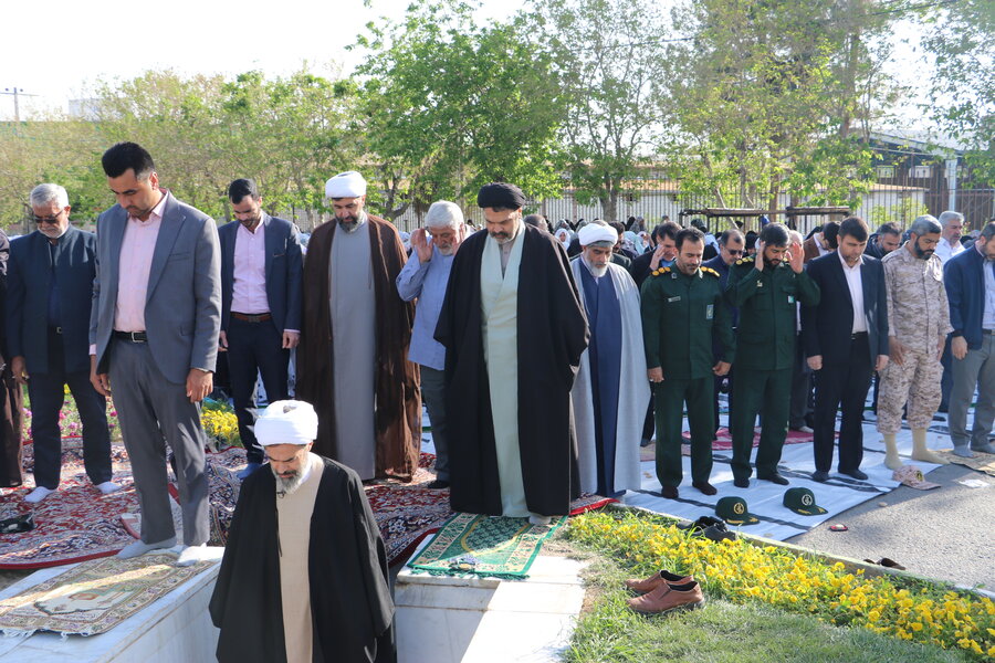 برپایی نماز عید فطر