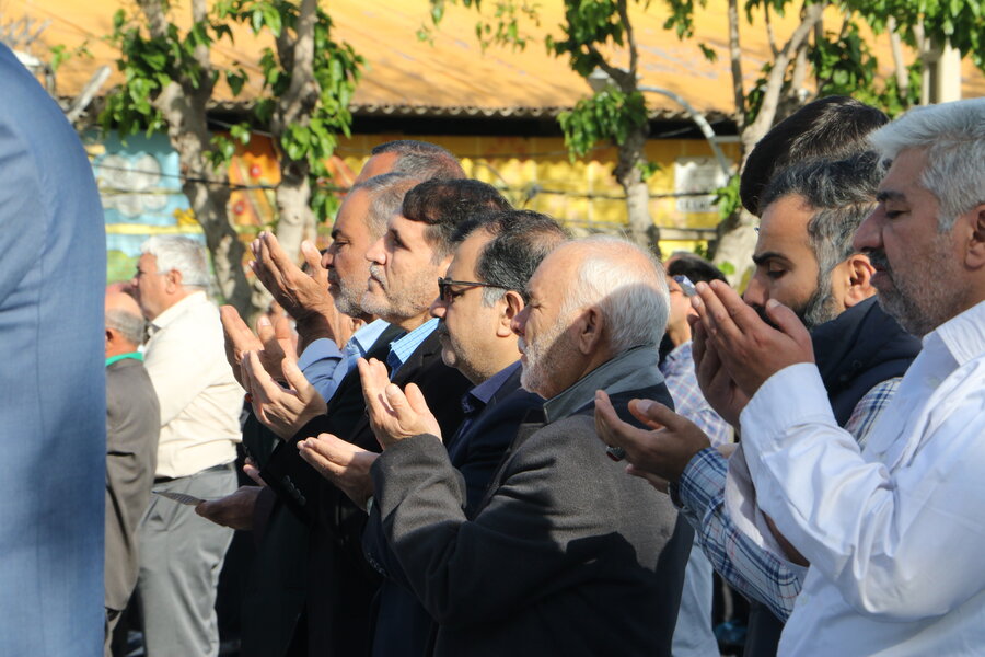 برپایی نماز عید فطر