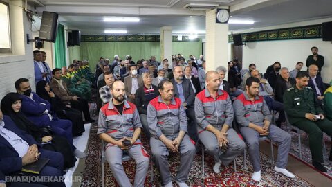 گزارش تصویری | نماینده محترم ولی فقیه در استان البرز، مدیرکل بهزیستی البرز و برخی از مسئولین ارشد استان باجمعی از کارگران دیدار کردند
