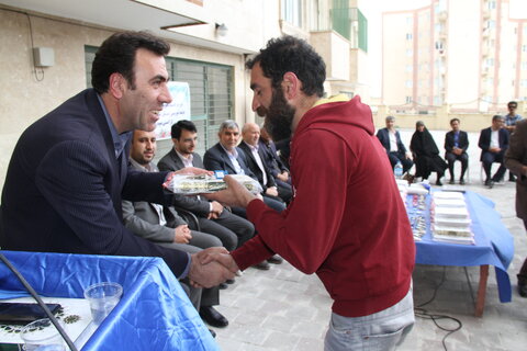 گزارش تصویری| آیین تحویل کلید واحدهای مسکونی حضرت امیر (ع) اردبیلبه مددجویان تحت پوشش