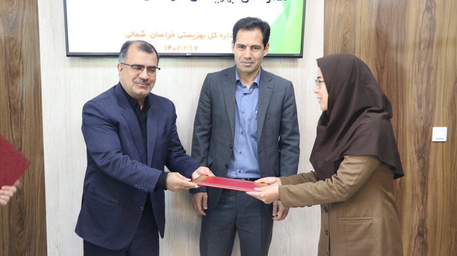 تودیع و معارفه ذیحساب اداره کل