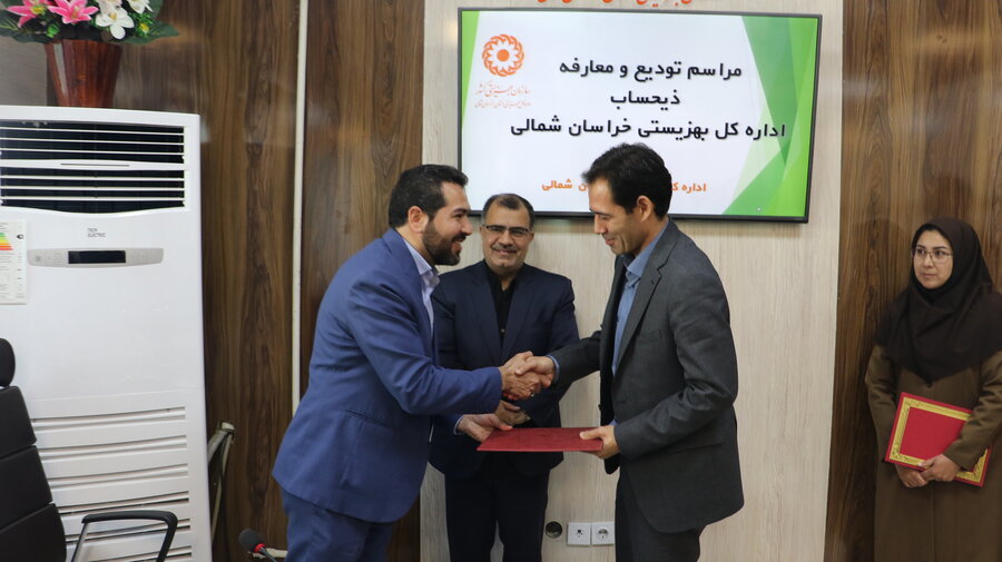 تودیع و معارفه ذیحساب اداره کل