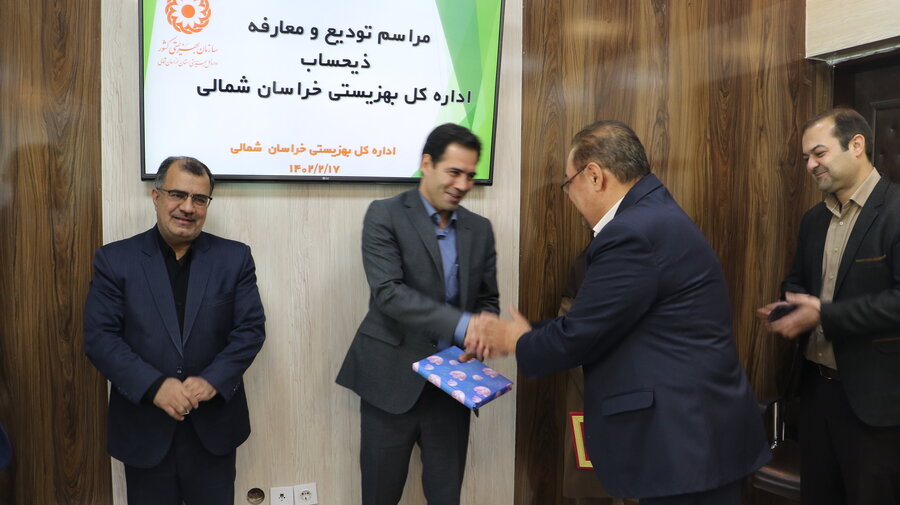 تودیع و معارفه ذیحساب اداره کل