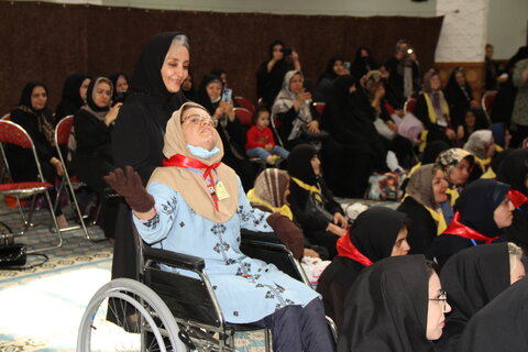 گزارش تصویری | آیین بدرقه توانخواهان تحت پوشش بهزیستی استان به مشهد مقدس