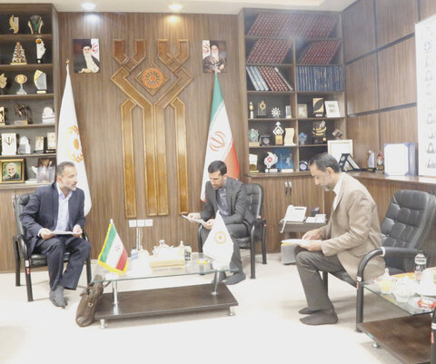 دیدار نماینده مردم آستانه اشرفیه در مجلس با رئیس  سازمان بهزیستی کشور