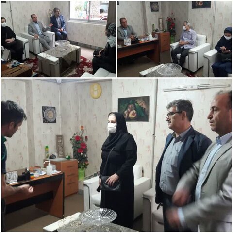 شهرستان همدان |بازدید از خانه حمایتی بیماران روانی  بامداد
