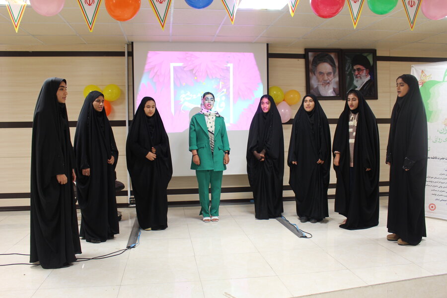 جشن بزرگ  روز دختر در بهزیستی استان کهگیلویه و بویراحمد(اجرای سرود دختران)