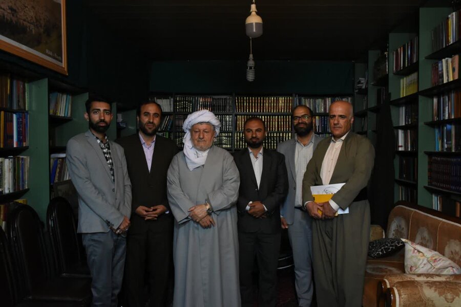 دیدار با امام جمعه پاوه