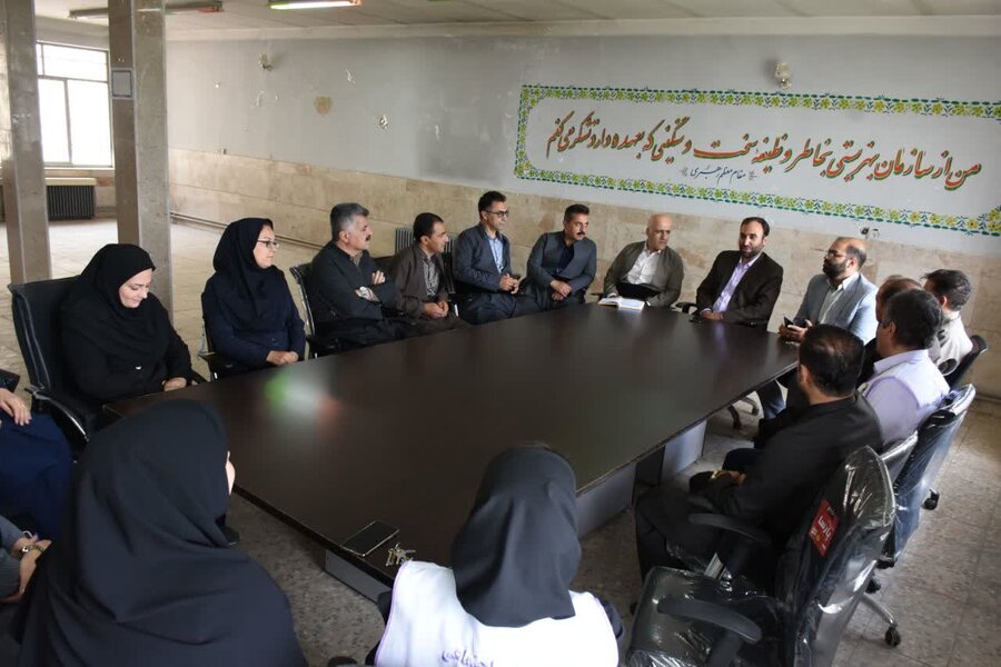 مدیرکل بهزیستی استان در بهزیستی پاوه