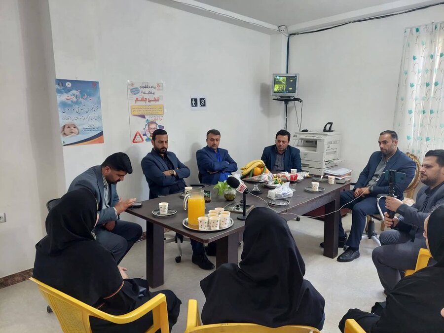 رضوانشهر | برگزاری نشست هم اندیشی و رسیدگی به امورات مددجویان تحت پوشش بهزیستی رضوانشهر
