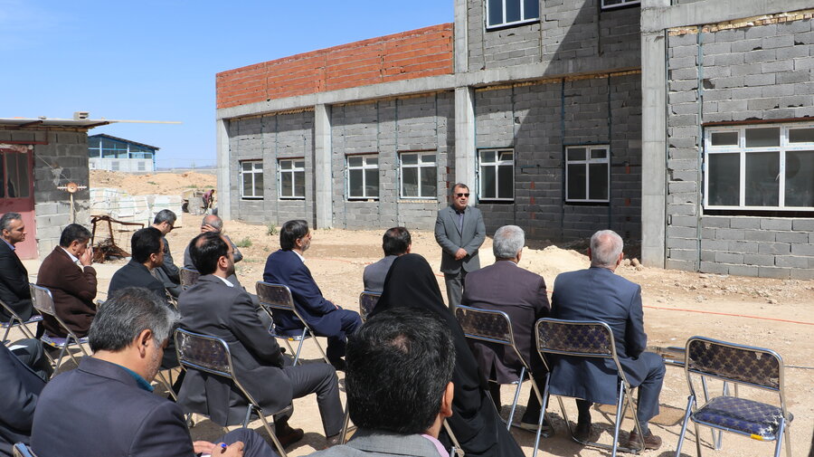 بازدید استاندار از ساختمان خیریه ای مرکز معلولین ذهنی و نگهداری توانبخشی سالمندان