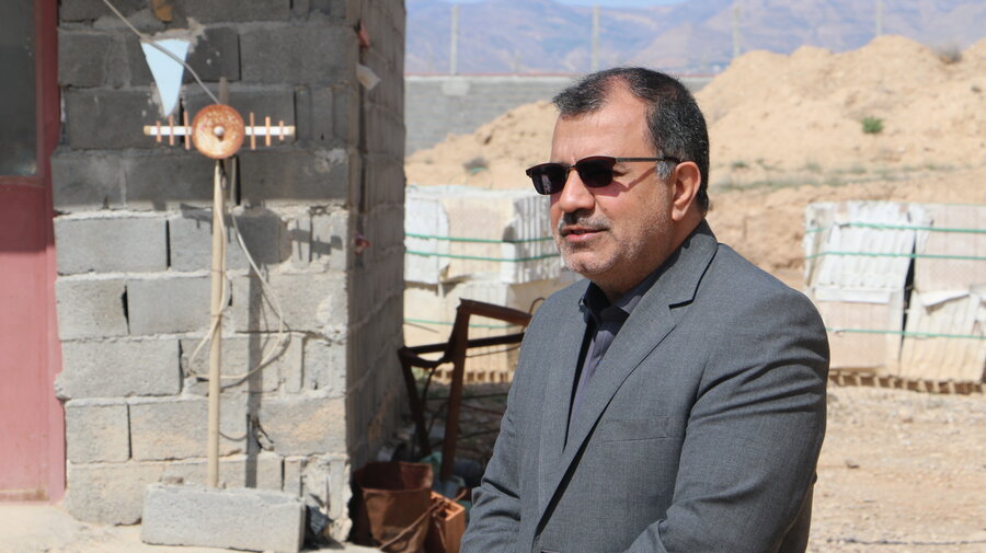 بازدید استاندار از ساختمان خیریه ای مرکز معلولین ذهنی و نگهداری توانبخشی سالمندان