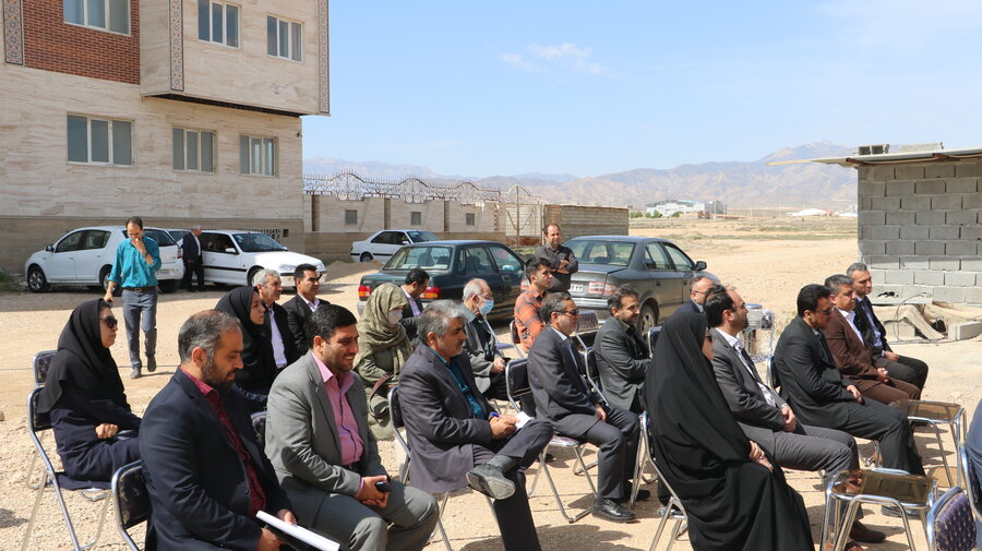 بازدید استاندار از ساختمان خیریه ای مرکز معلولین ذهنی و نگهداری توانبخشی سالمندان