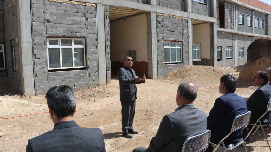 بازدید استاندار از ساختمان خیریه ای مرکز معلولین ذهنی و نگهداری توانبخشی سالمندان