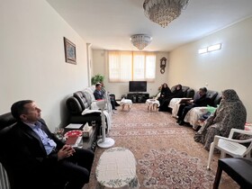 گزارش تصویری|در محضر خانواده معزز شهدا به مناسبت گرامیداشت سوم خرداد