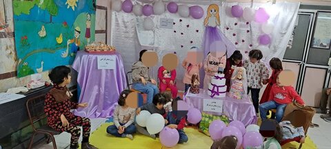 گزارش تصویری| برگزاری جشن روز دختر در مرکز توانبخشی روزانه بناب
