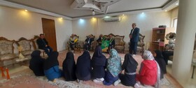 قــروه| حضور سفیران رضوی حضرت معصومه (س) در خانە کودکان سمـا بهزیستی