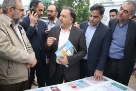 گزارش تصویری l افتتاح نمایشگاه طلایه داران شکوه ایران زمین در بوستان ملت