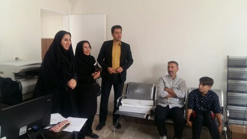سرپرست ستاد پذیرش بهزیستی استان البرز از مرکز اورژانس اجتماعی نجات بازدید کرد