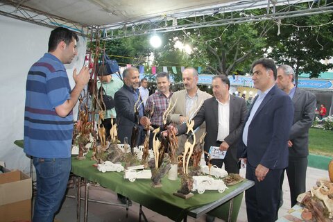 گزارش تصویری l افتتاح نمایشگاه طلایه داران شکوه ایران زمین در بوستان ملت