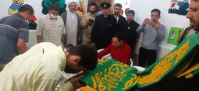 گزارش تصویری|حضور خدام آستان قدس رضوی در مراکز و منازل مددجویان بهزیستی خوزستان