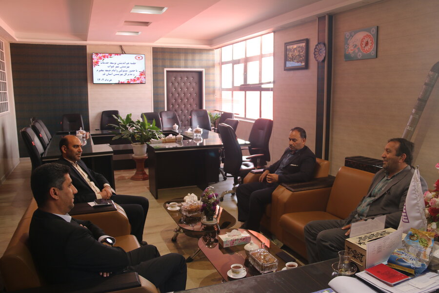 رایزنی جهت توسعه خدمات بهزیستی در شهر قنوات