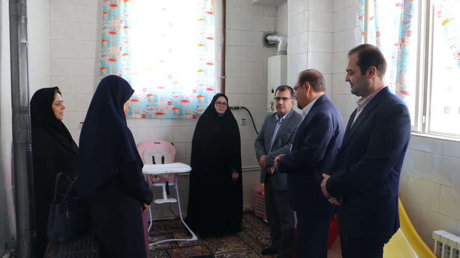 افتتاح اتاق مادر و کودک