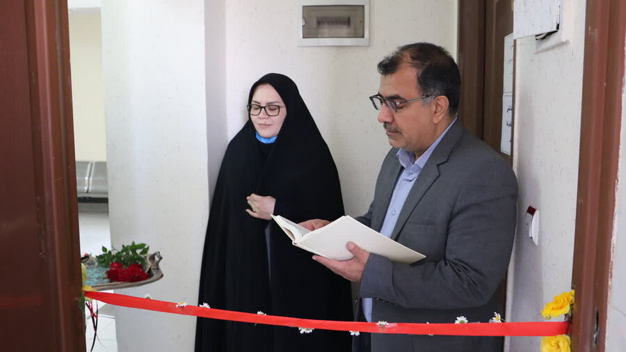 افتتاح اتاق مادر و کودک